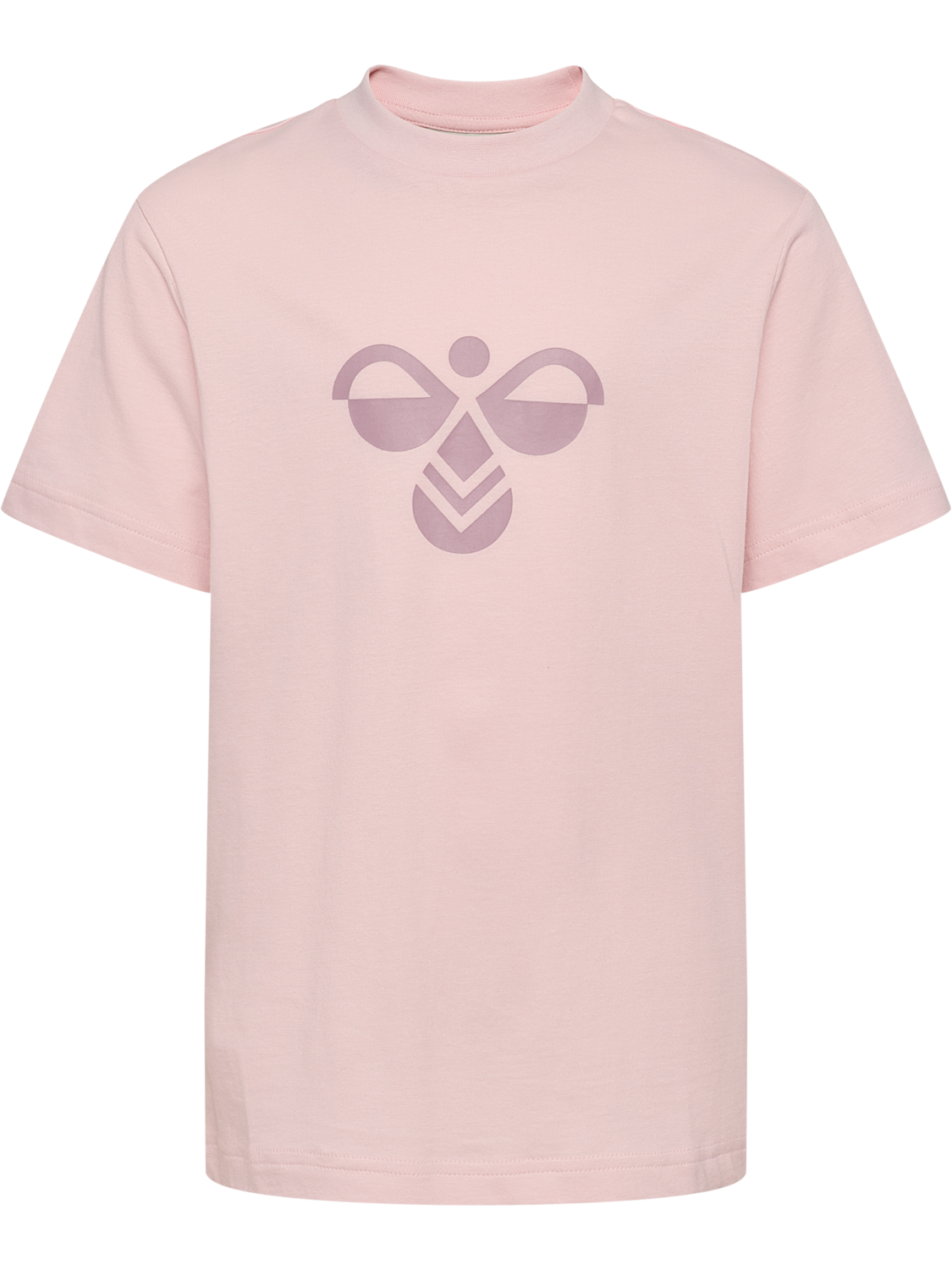 hmlJR REG TUKAS 2-PACK T-SHIRT S/S, GRAY RIDGE/PALE LILAC, packshot