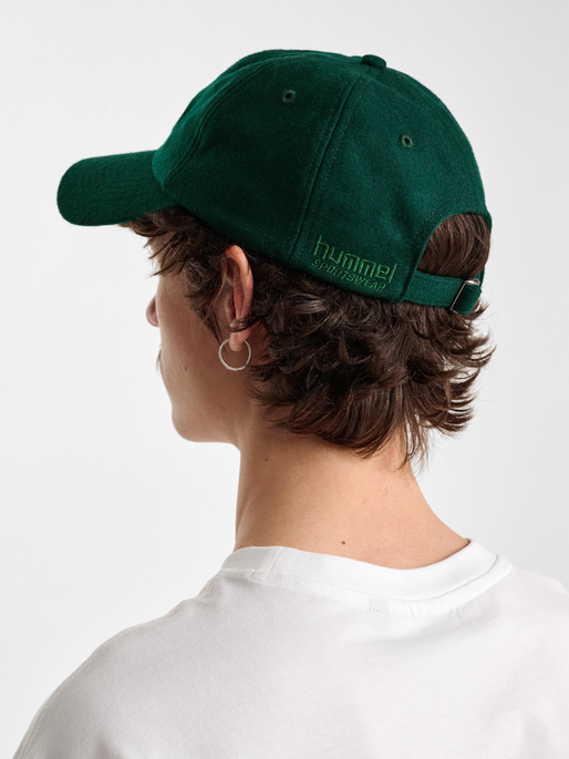 hmlBASEBALL CAP SW, DARK GREEN, model