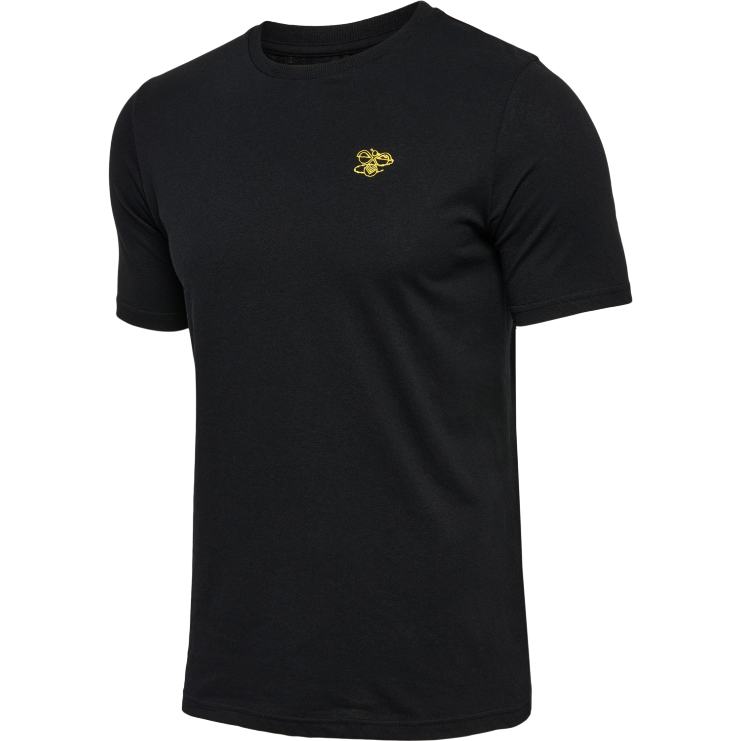 hmlAMNESTY LABEL T-SHIRT, BLACK, packshot