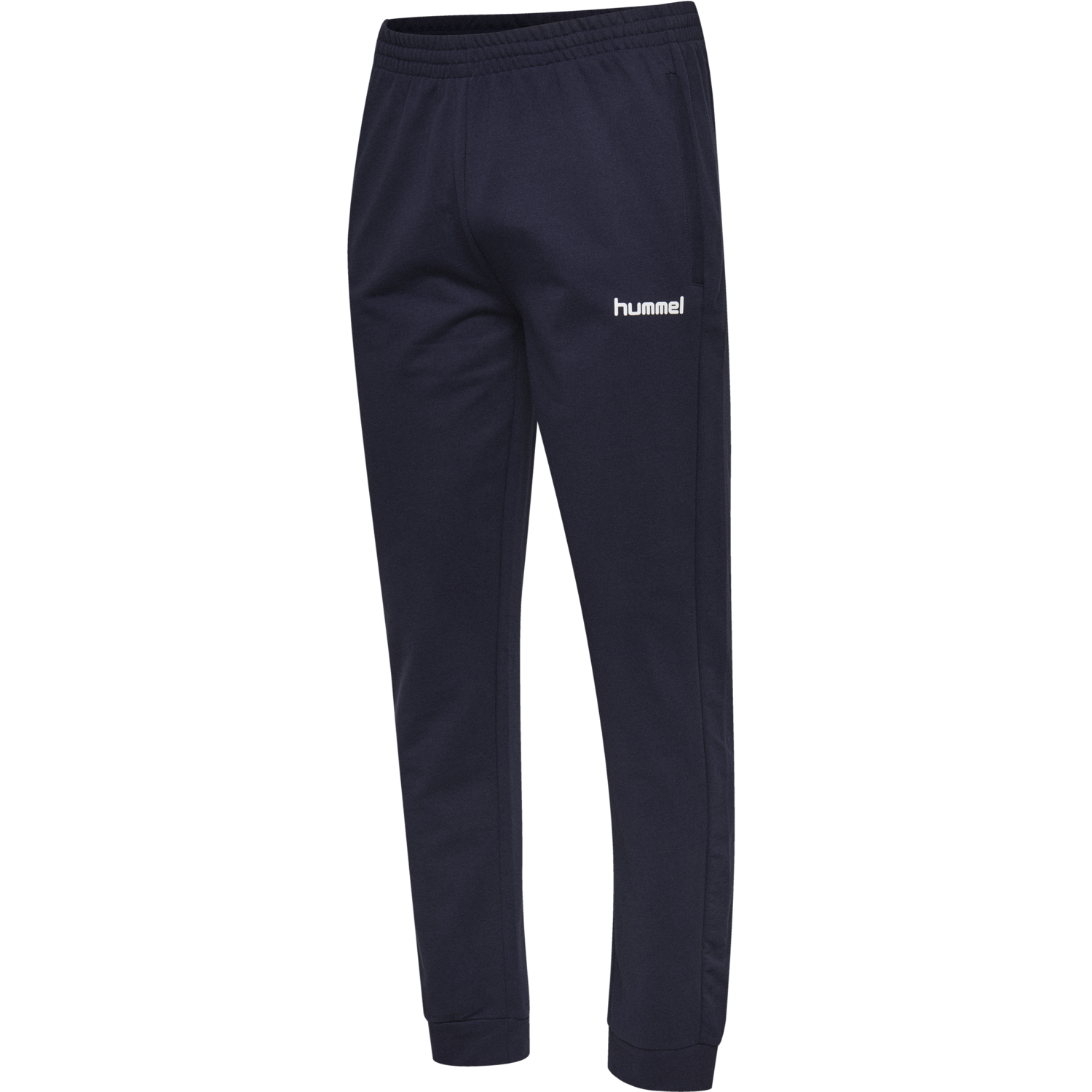 HMLGO COTTON PANT, MARINE, packshot