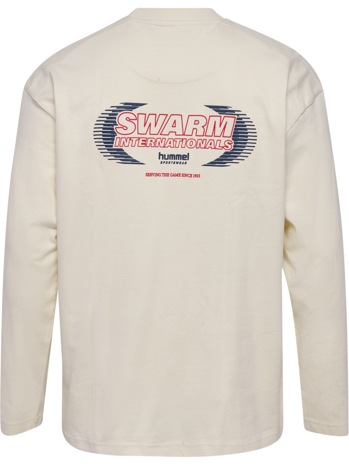 hmlLOOSE T-SHIRT L/S SW, TOFU, packshot