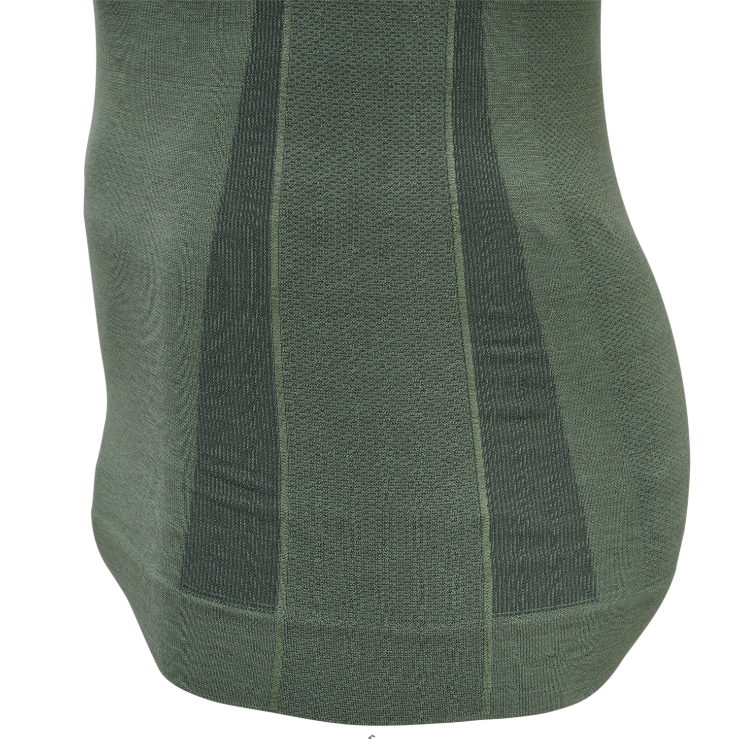 hmlTE MIKE SEAMLESS T-SHIRT L/S, LAUREL WREATH/LILY PAD MELANGE, packshot