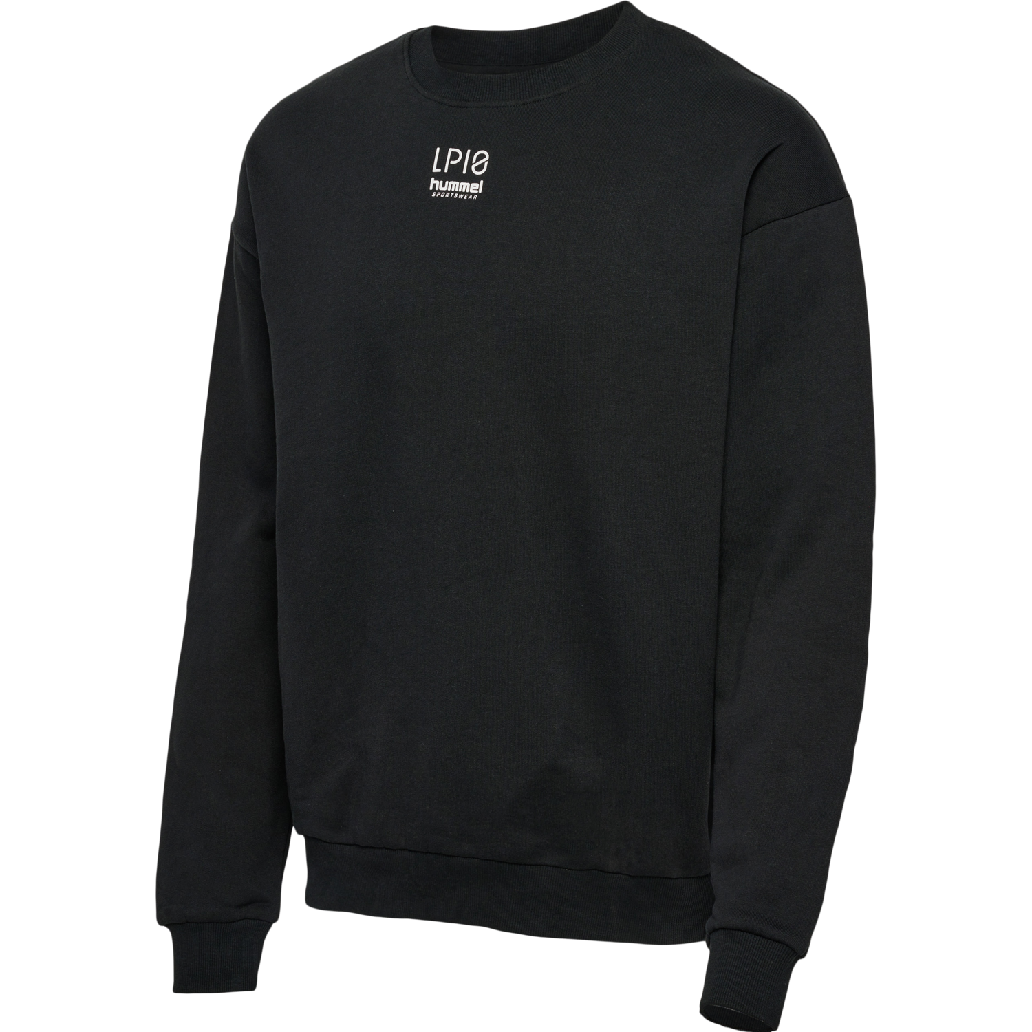 hmlLP10 BOXY SWEATSHIRT, BLACK, packshot