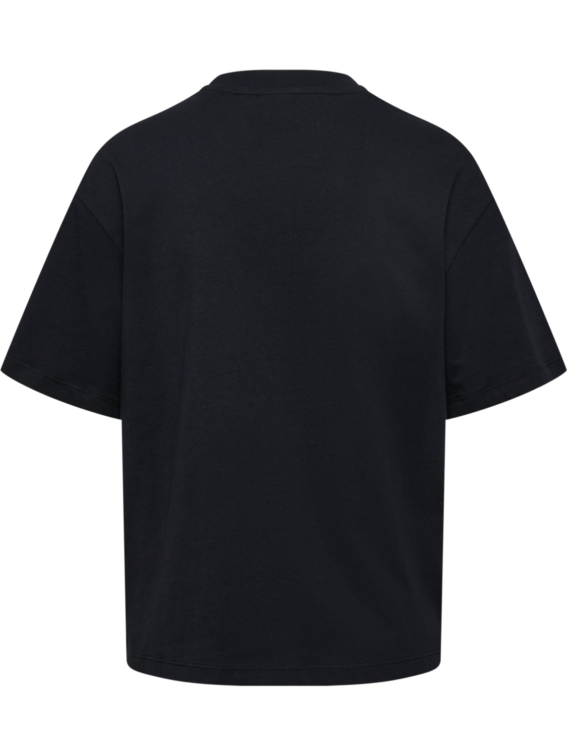 hmlCLUB W T-SHIRT S/S, BLACK, packshot