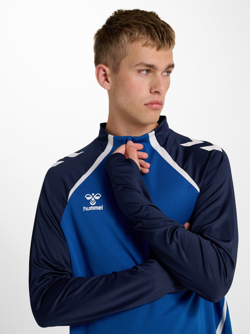 hmlLEAD 2.0 HALF ZIP, TRUE BLUE/MARINE, model