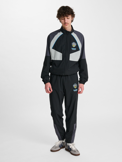 hmlLOOSE TRACK PANTS SW EL PASO, BLACK, model