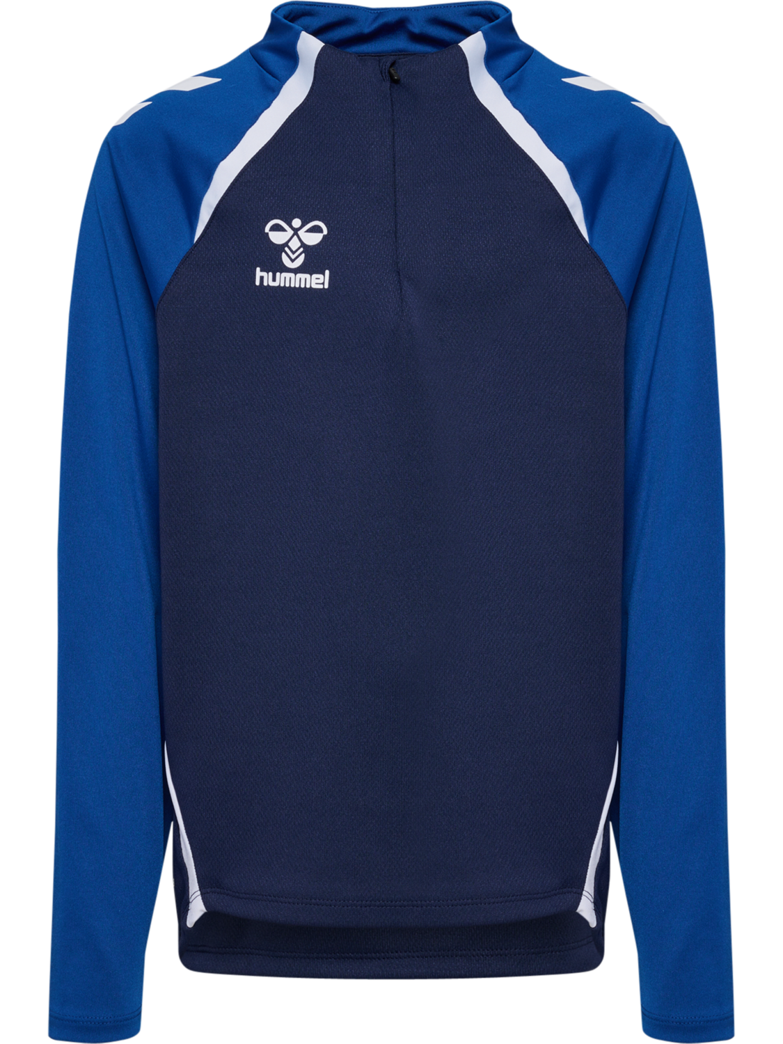 hmlLEAD 2.0 HALF ZIP KIDS, MARINE/TRUE BLUE, packshot