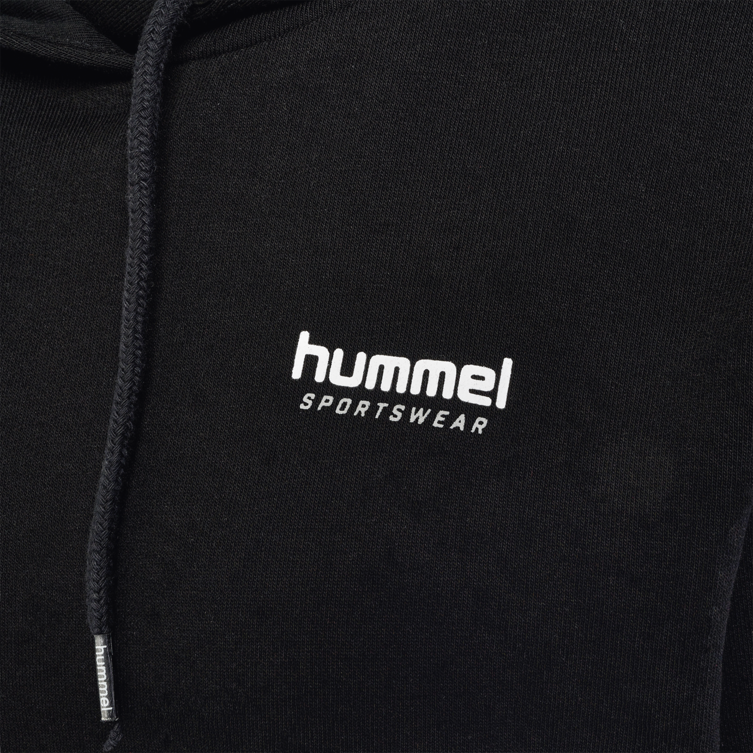 hmlLGC SHAI HOODIE, BLACK, packshot