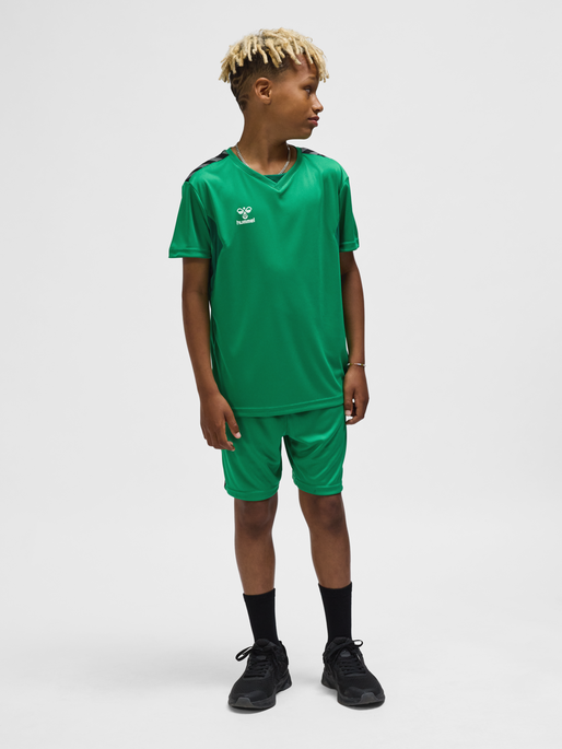 hmlAUTHENTIC PL JERSEY S/S KIDS, JELLY BEAN, model