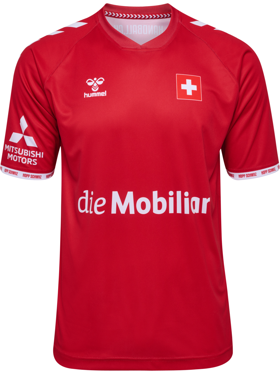 SHV HOME 23/24 JERSEY S/S, TRUE RED, packshot