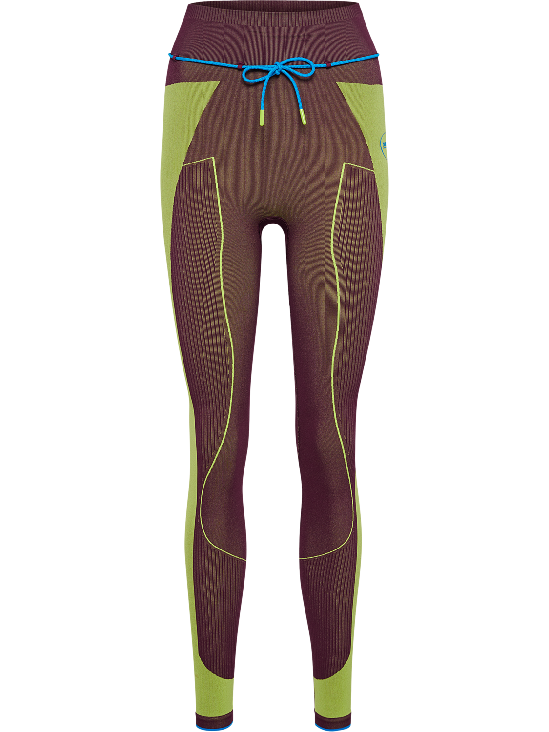 hmlSEAMLESS HIGH WAIST TIGHTS, FIG, packshot