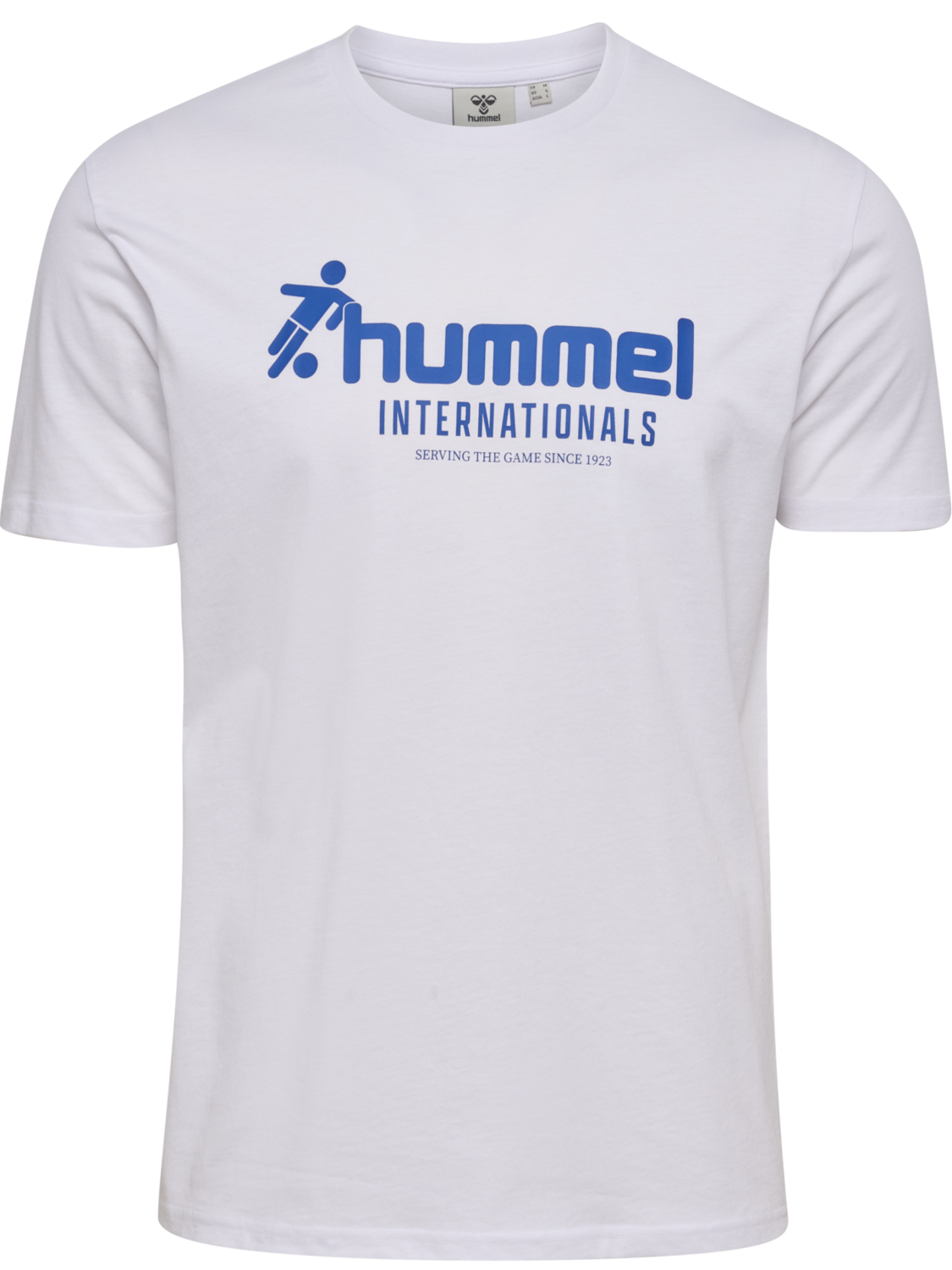 hmlPULSE GRAPHIC T-SHIRT S/S, WHITE/SURF THE WEB, packshot