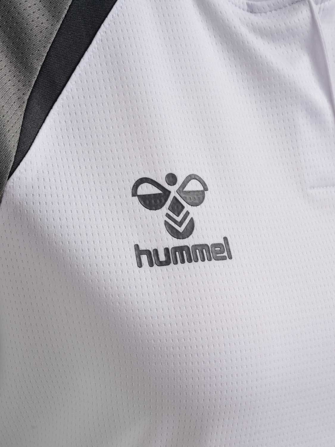hmlLEAD 2.0 POLO WOMAN, WHITE/STEEL GRAY, packshot