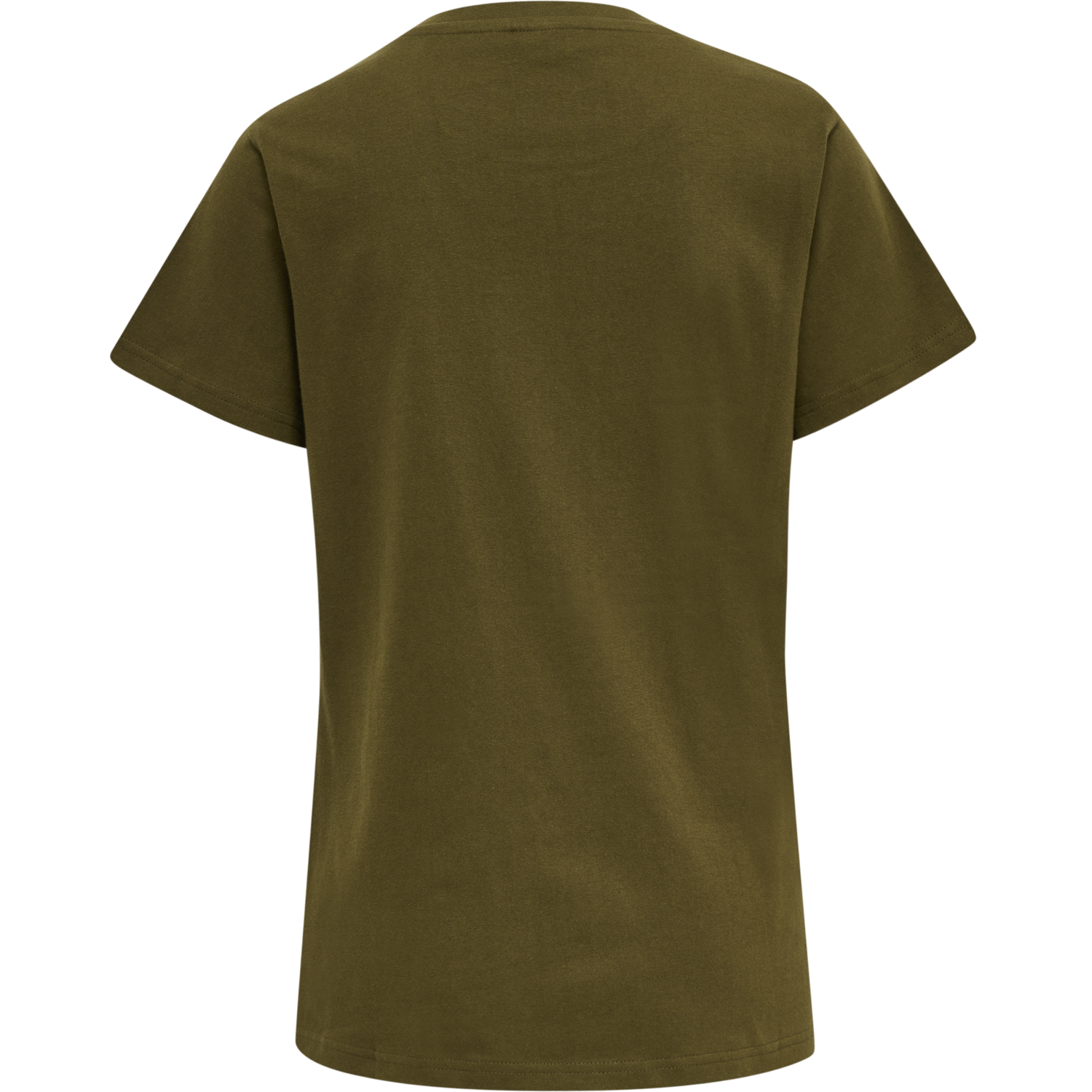 hmlRED HEAVY T-SHIRT S/S WOMAN, DARK OLIVE, packshot