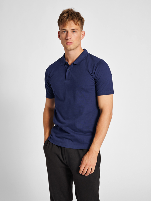 hmlRED STRETCH POLO, MARINE, model