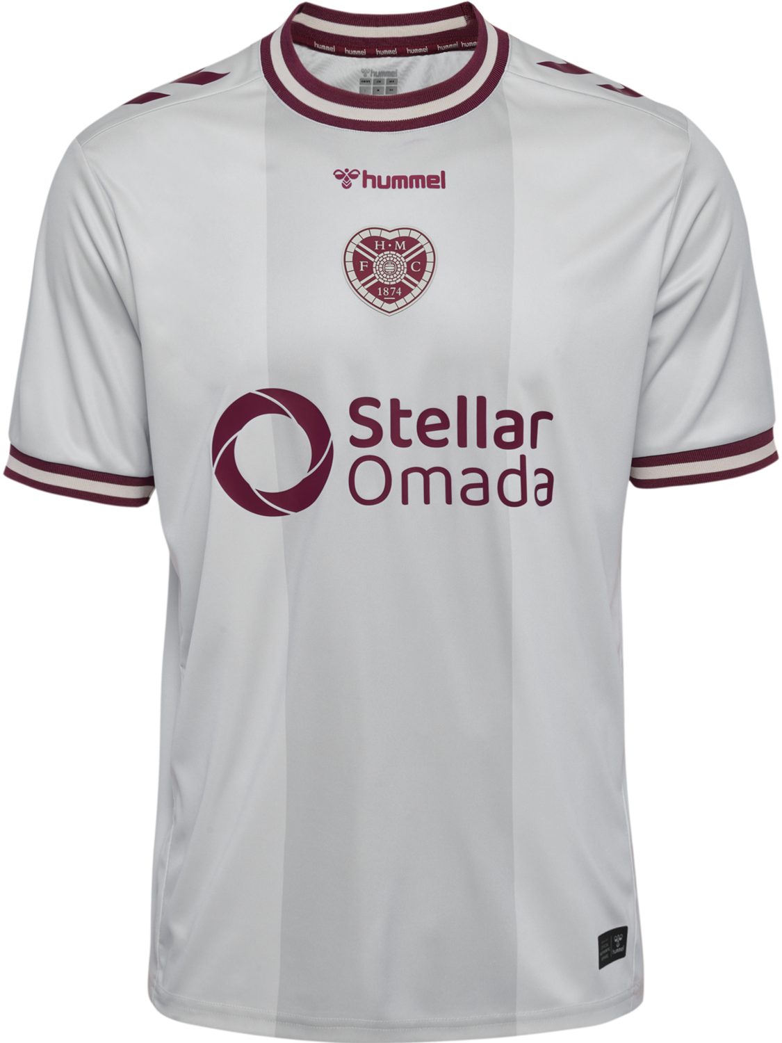HEA 26/27 AWAY JERSEY S/S, MARSHMALLOW, packshot