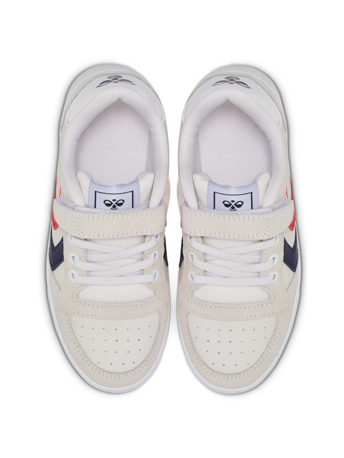 SLIMMER STADIL LEATHER LOW JR, WHITE, packshot