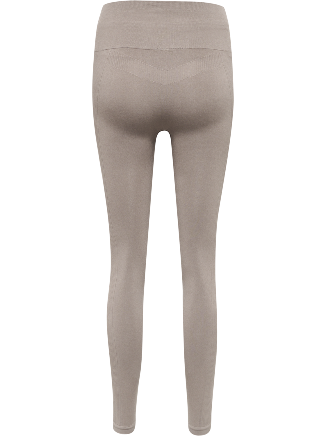 hmlTIF SEAMLESS HIGH WAIST TIGHTS, DRIFTWOOD, packshot