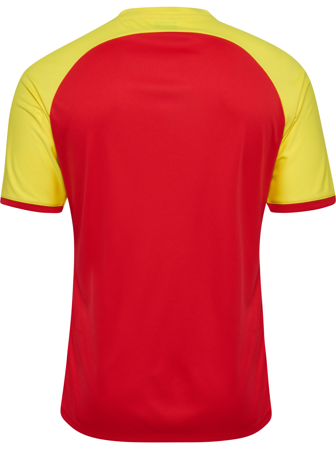 hmlMATCH LEAGUE JERSEY S/S, TRUE RED/BLAZING YELLOW, packshot