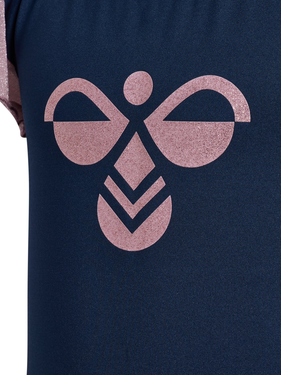 hmlJR MIX GLITTER DRESS, BLACK IRIS, packshot