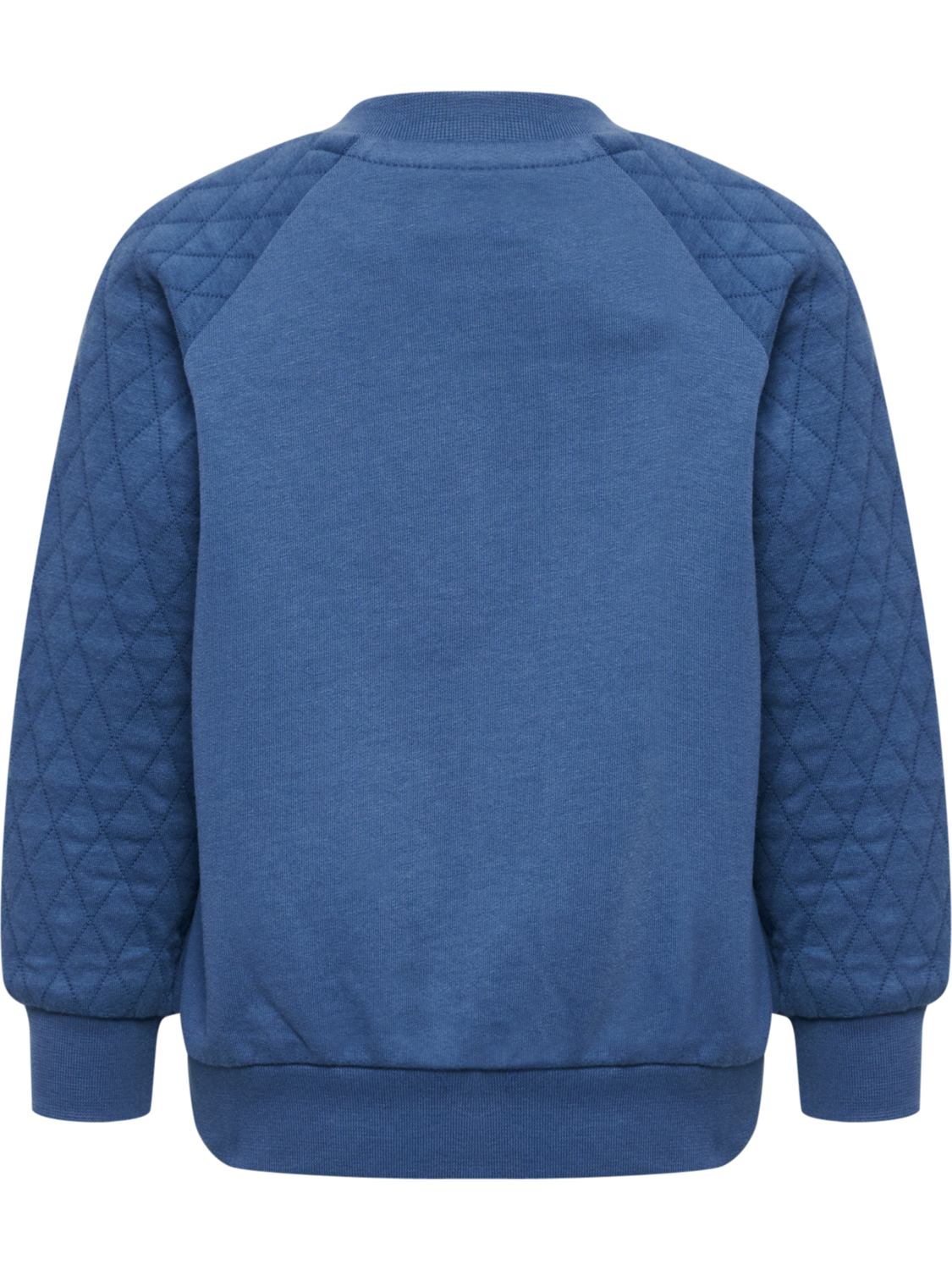 hmlMINI LOOSE QUILT POC SWEATSHIRT, DUTCH BLUE, packshot