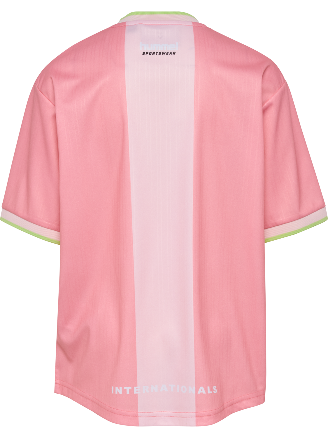 hmlJR LOOSE BALL  JERSEY S/S, PEONY, packshot