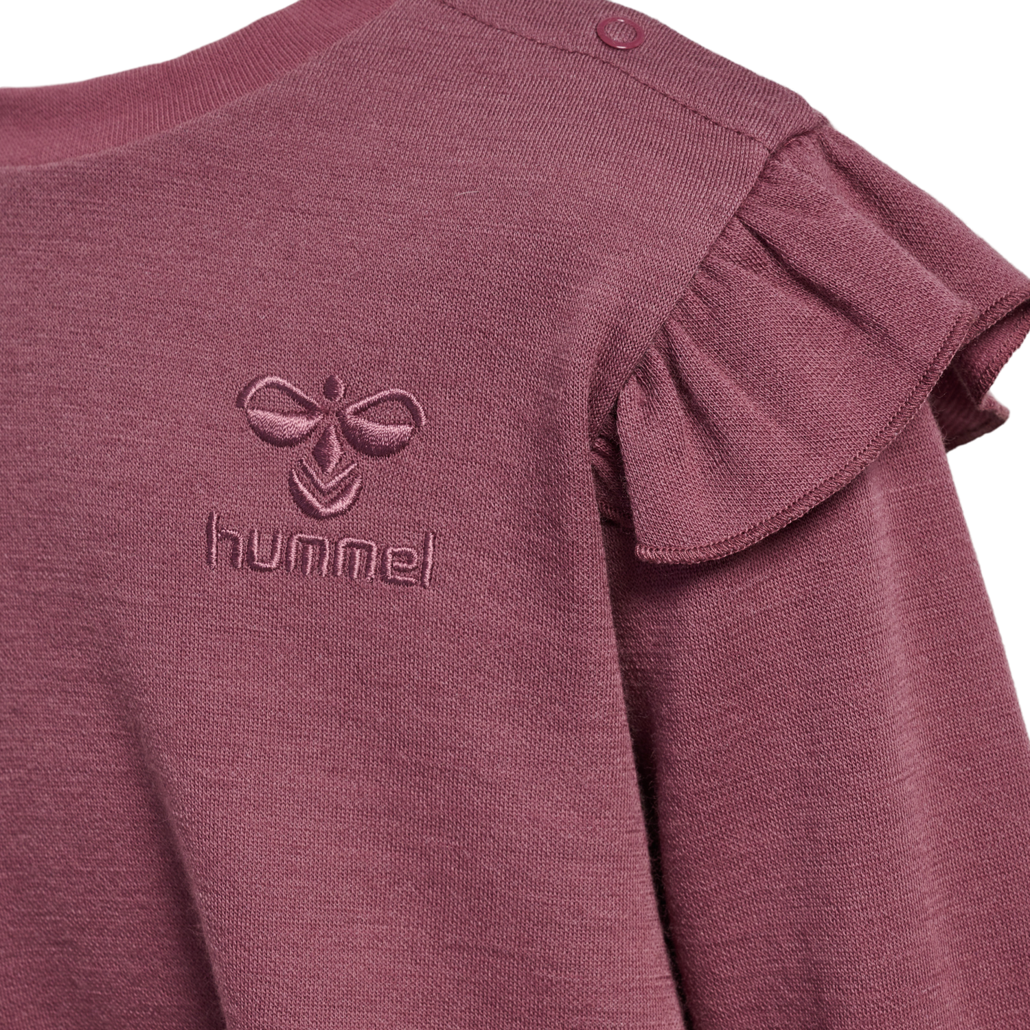 hmlWULBATO DRESS LS, ROSE BROWN, packshot