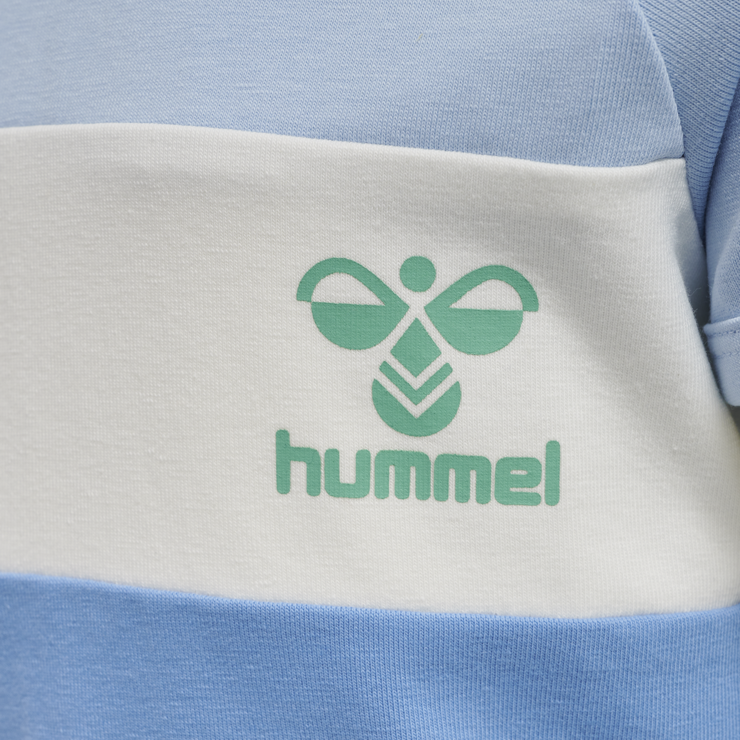 hmlASLAN T-SHIRT S/S, SILVER LAKE BLUE, packshot