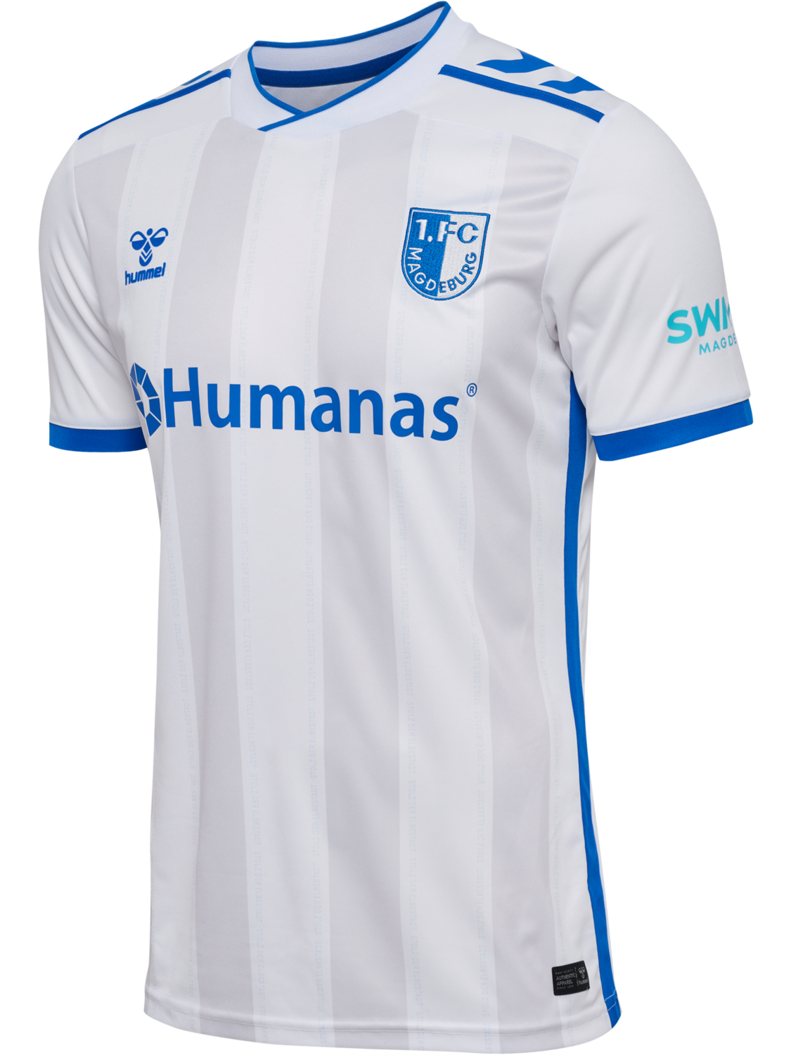 1FCM 24/25 AWAY JERSEY S/S, WHITE, packshot