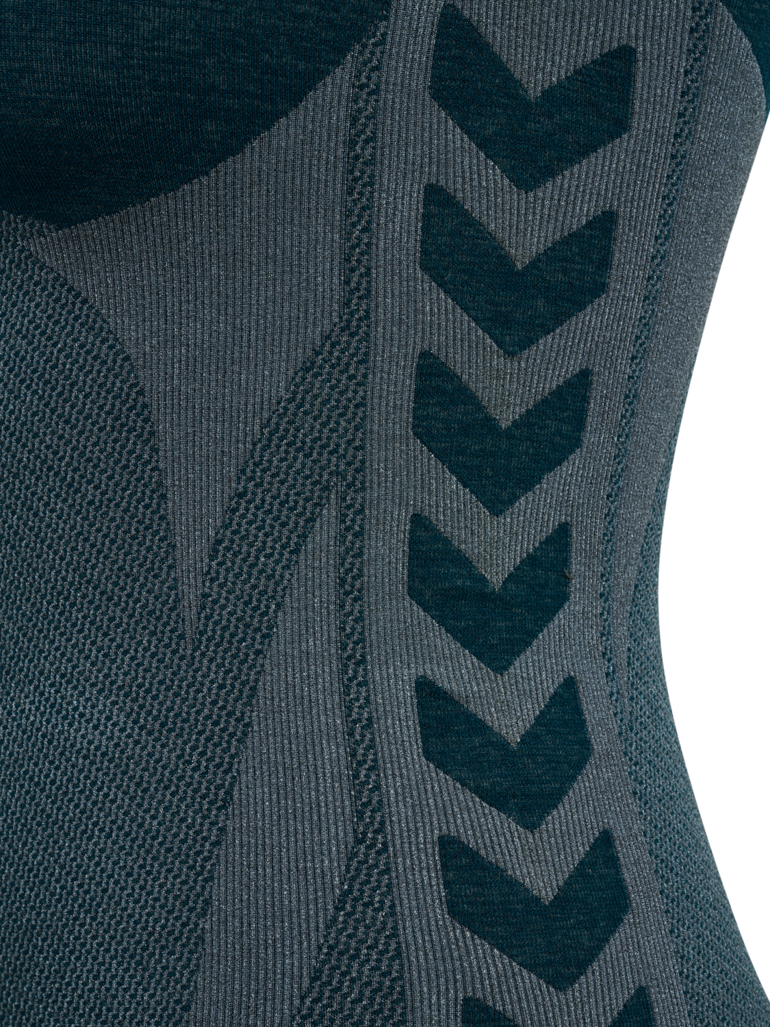 hmlCLEA SEAMLESS TOP, DARK SEA, packshot