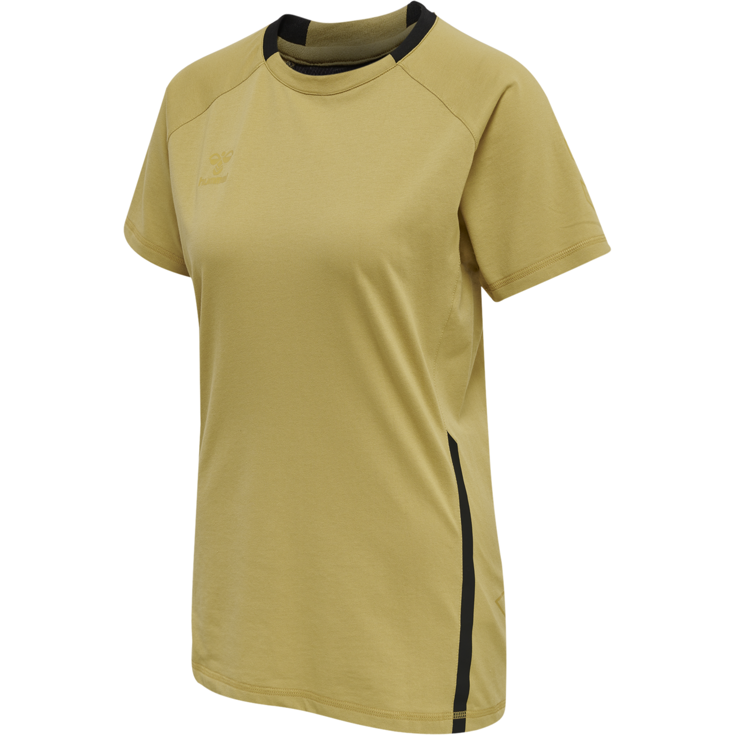 hmlCIMA XK T-SHIRT S/S WOMAN, ANTIQUE GOLD, packshot