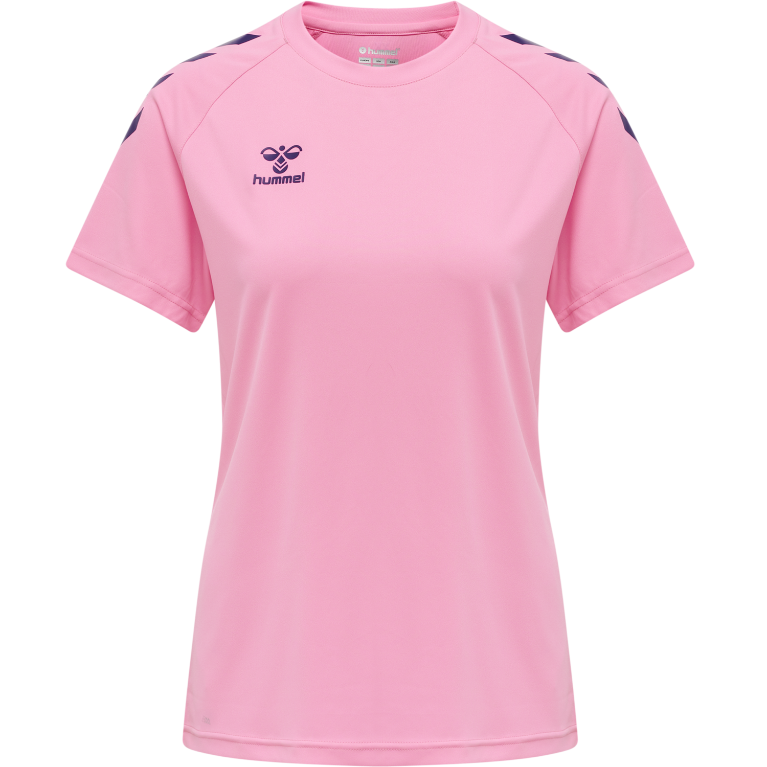 hmlCORE XK CORE POLY TEE  S/S WOMAN, COTTON CANDY, packshot