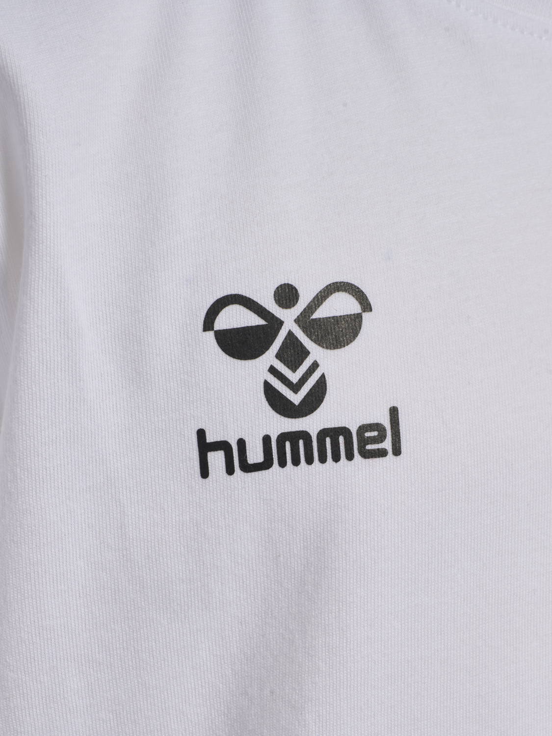 hmlGO 2.0 CHEVRON T-SHIRT S/S KIDS, WHITE, packshot