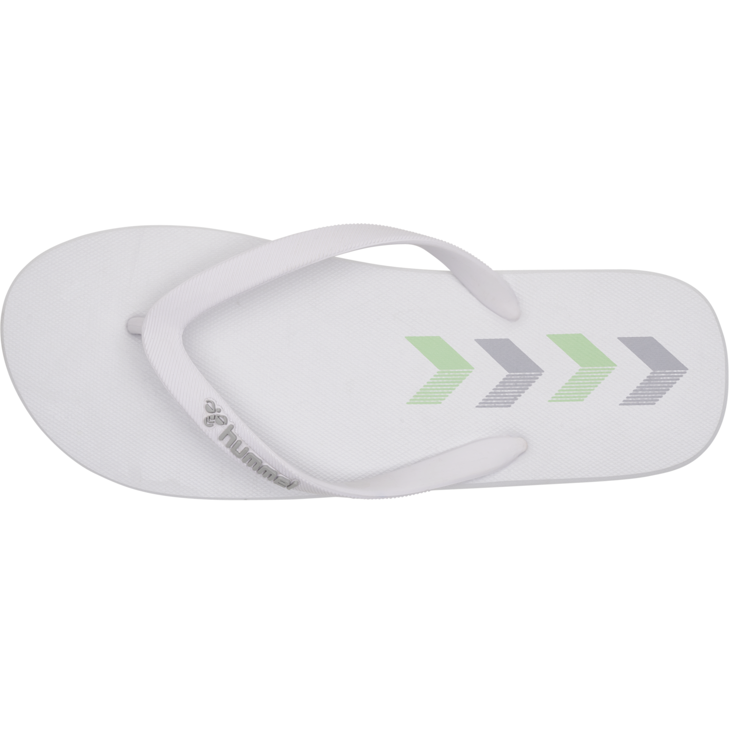 CHEVRON FLIP FLOP, WHITE, packshot