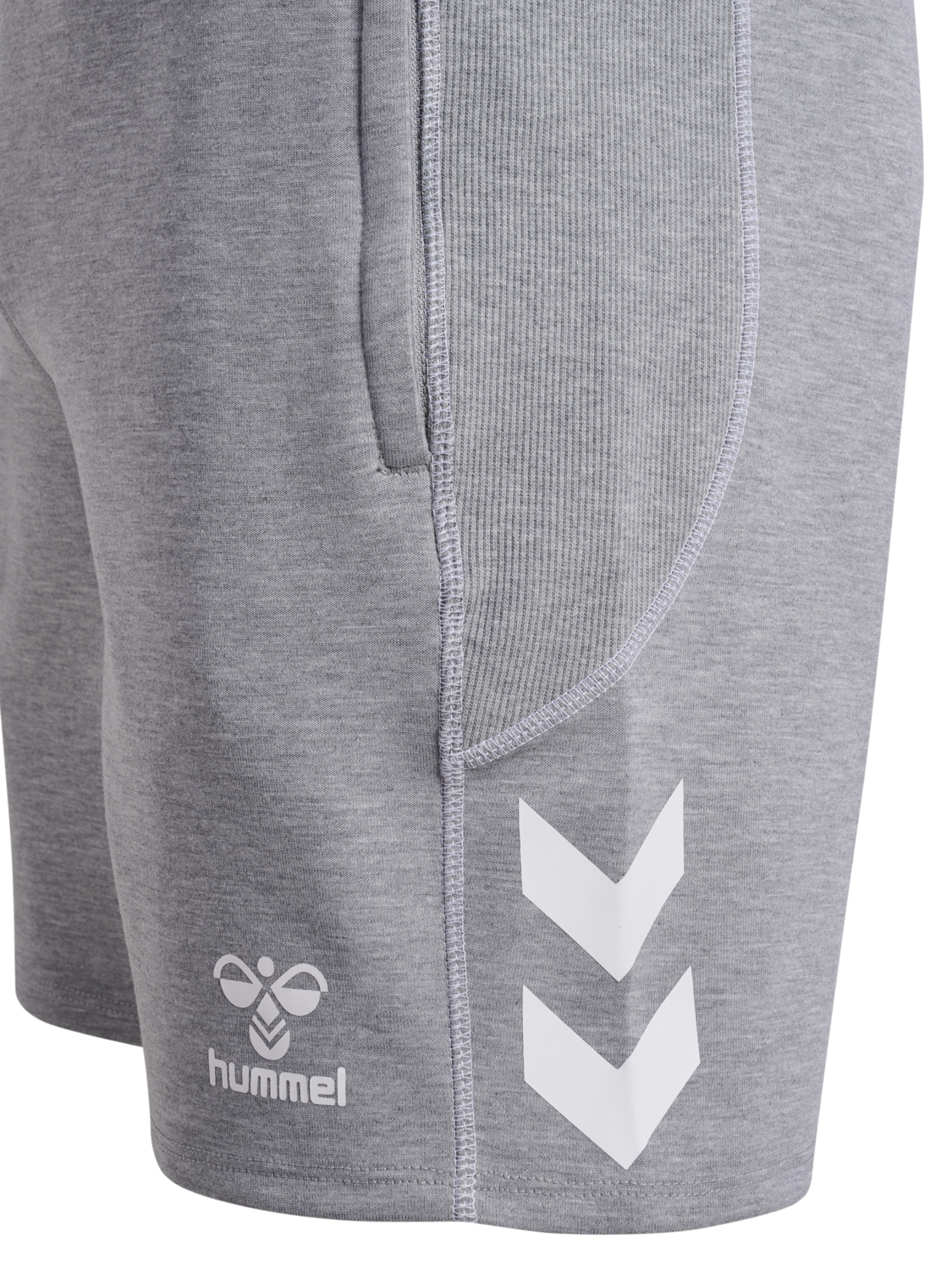 hmlMOVE 2.0 SHORTS, GREY MELANGE, packshot