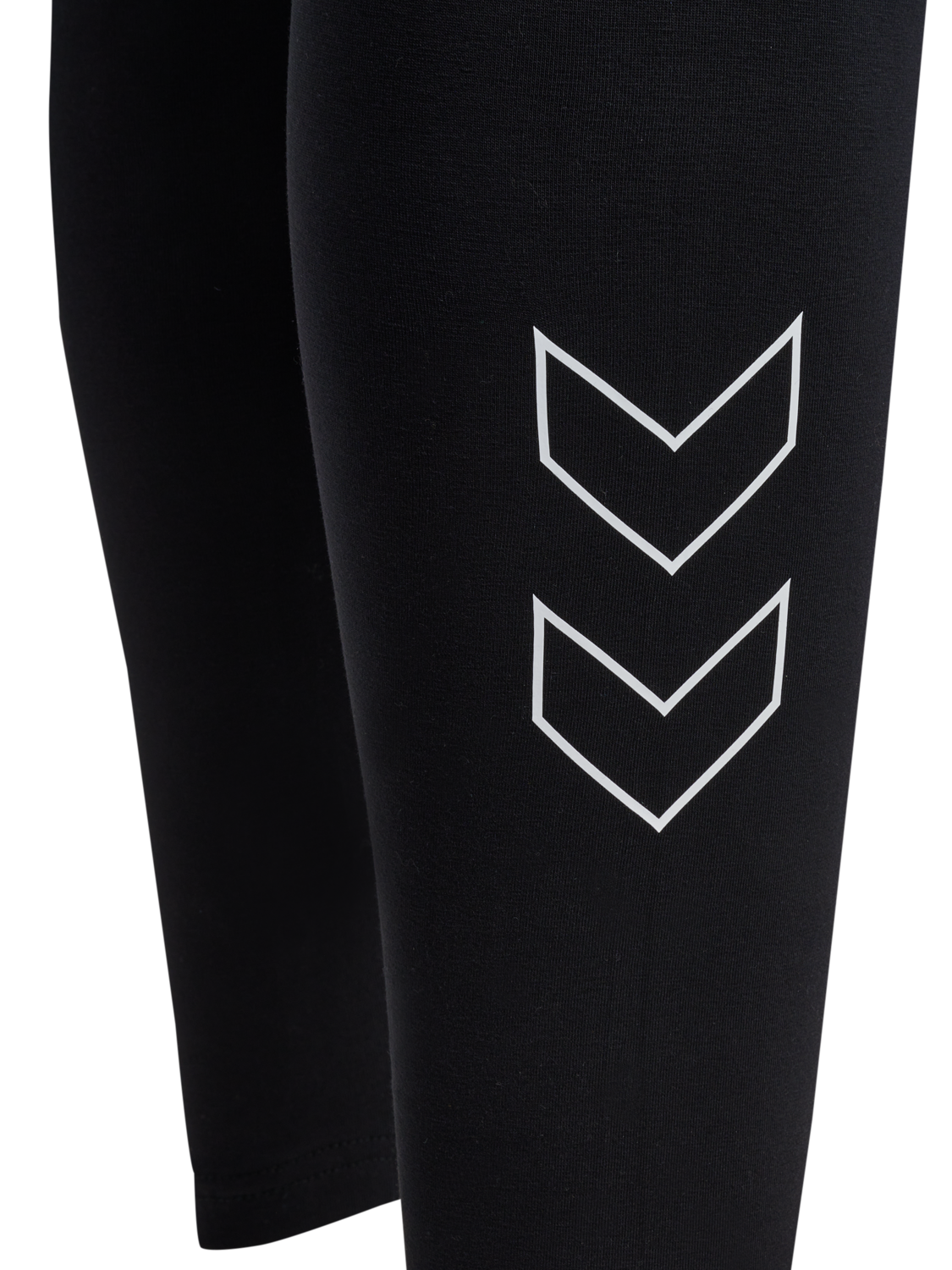 hmlELEMENTAL COTTON HW TIGHTS, BLACK, packshot