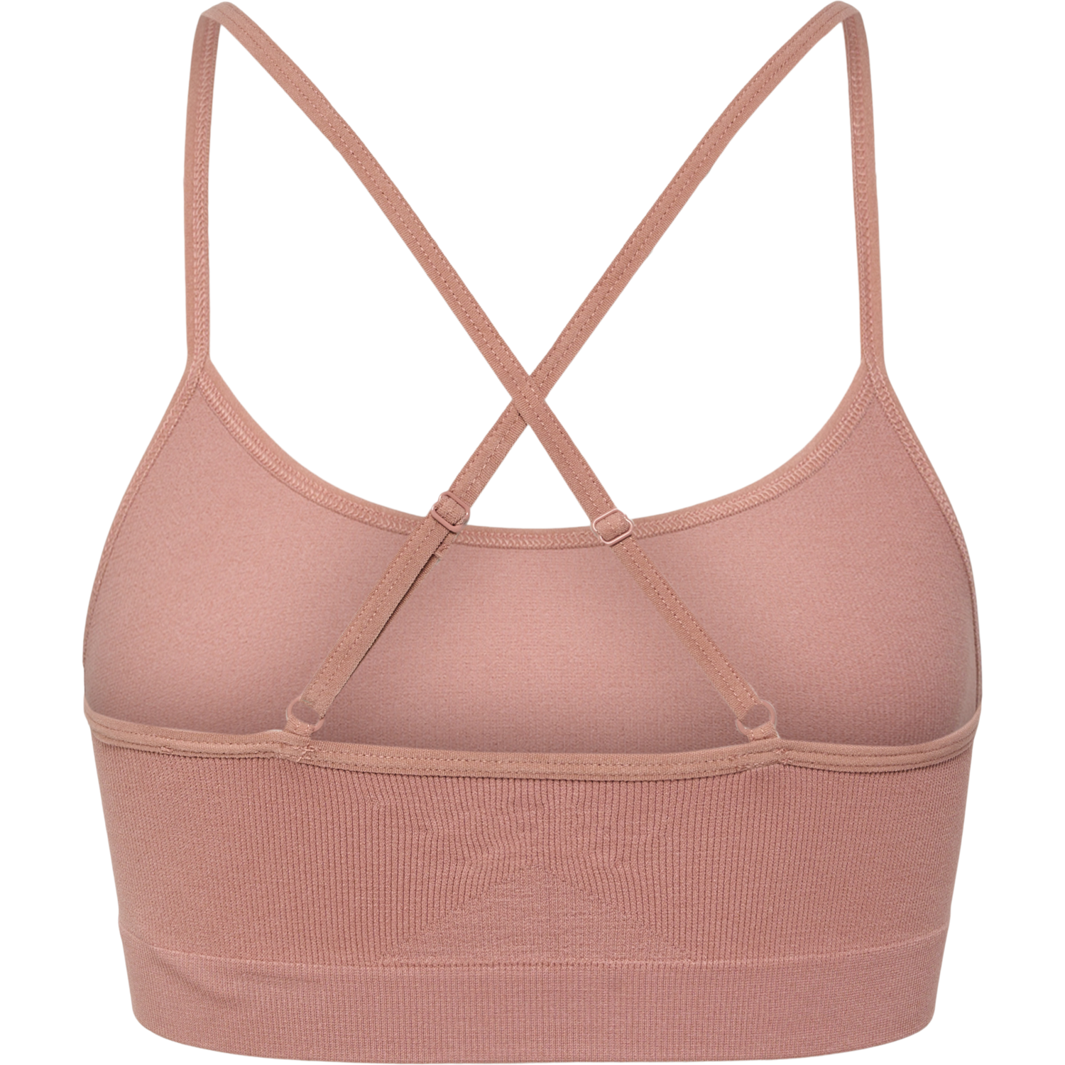 hmlJUNO 2 PACK SEAMLESS BRA, ASH ROSE/PALOMA, packshot