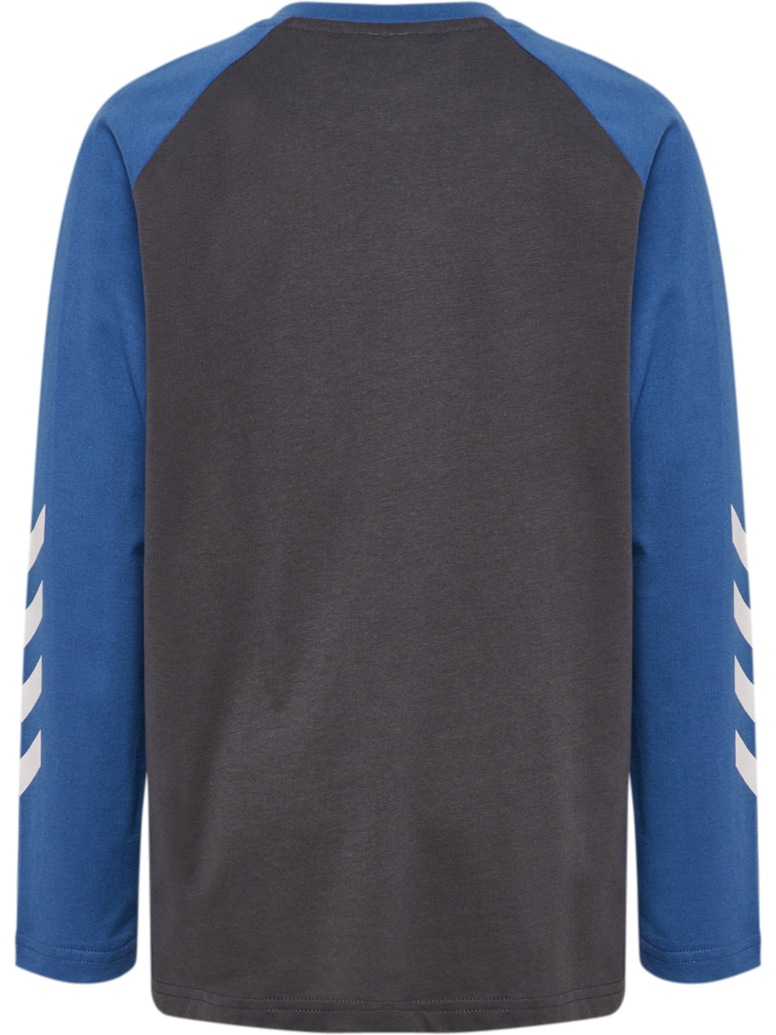 hmlJR LOGO T-SHIRT L/S, EBONY, packshot