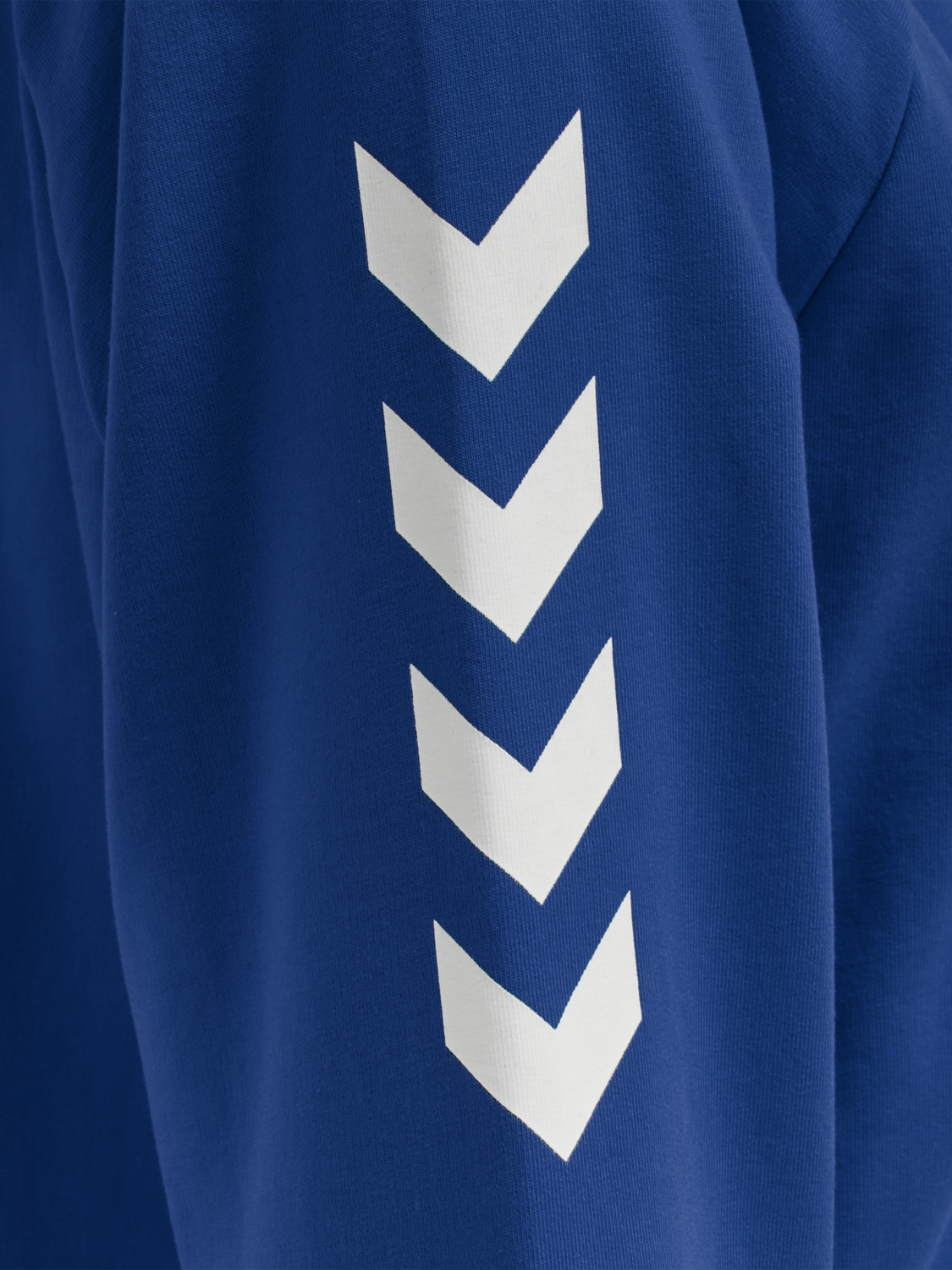 HMLGO COTTON HOODIE WOMAN, TRUE BLUE, packshot