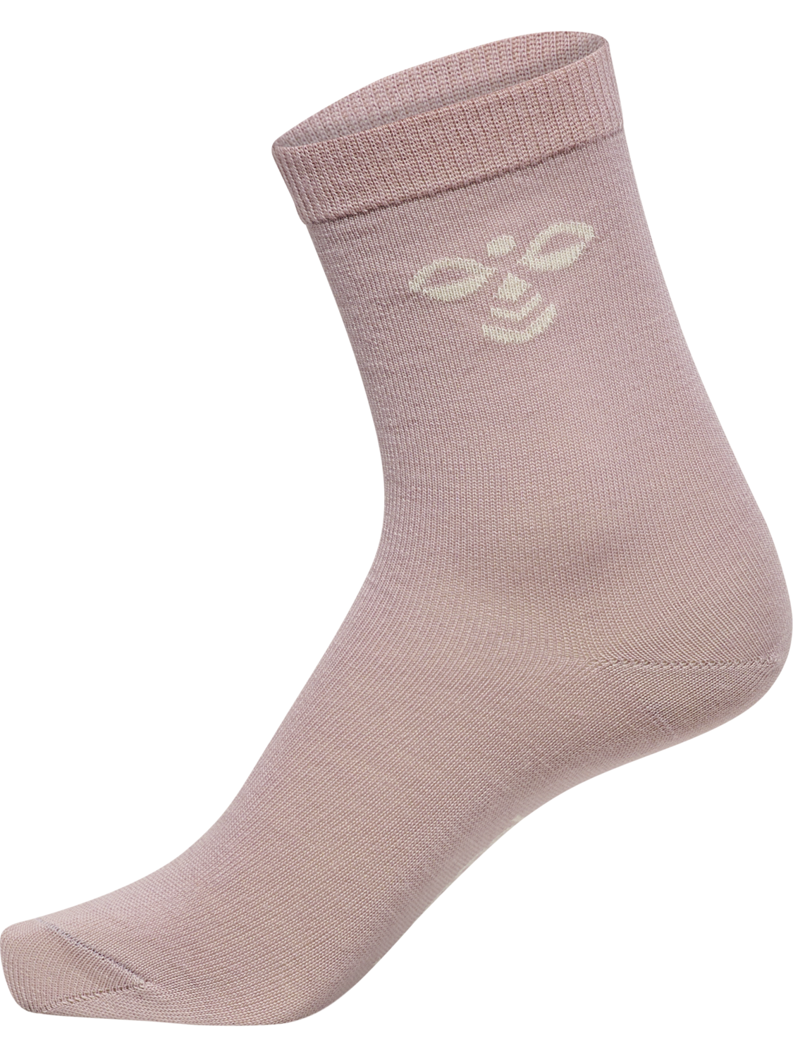 hmlJR WOOL 2-PACK SOCKS, GRAY RIDGE/CLOUD GRAY, packshot