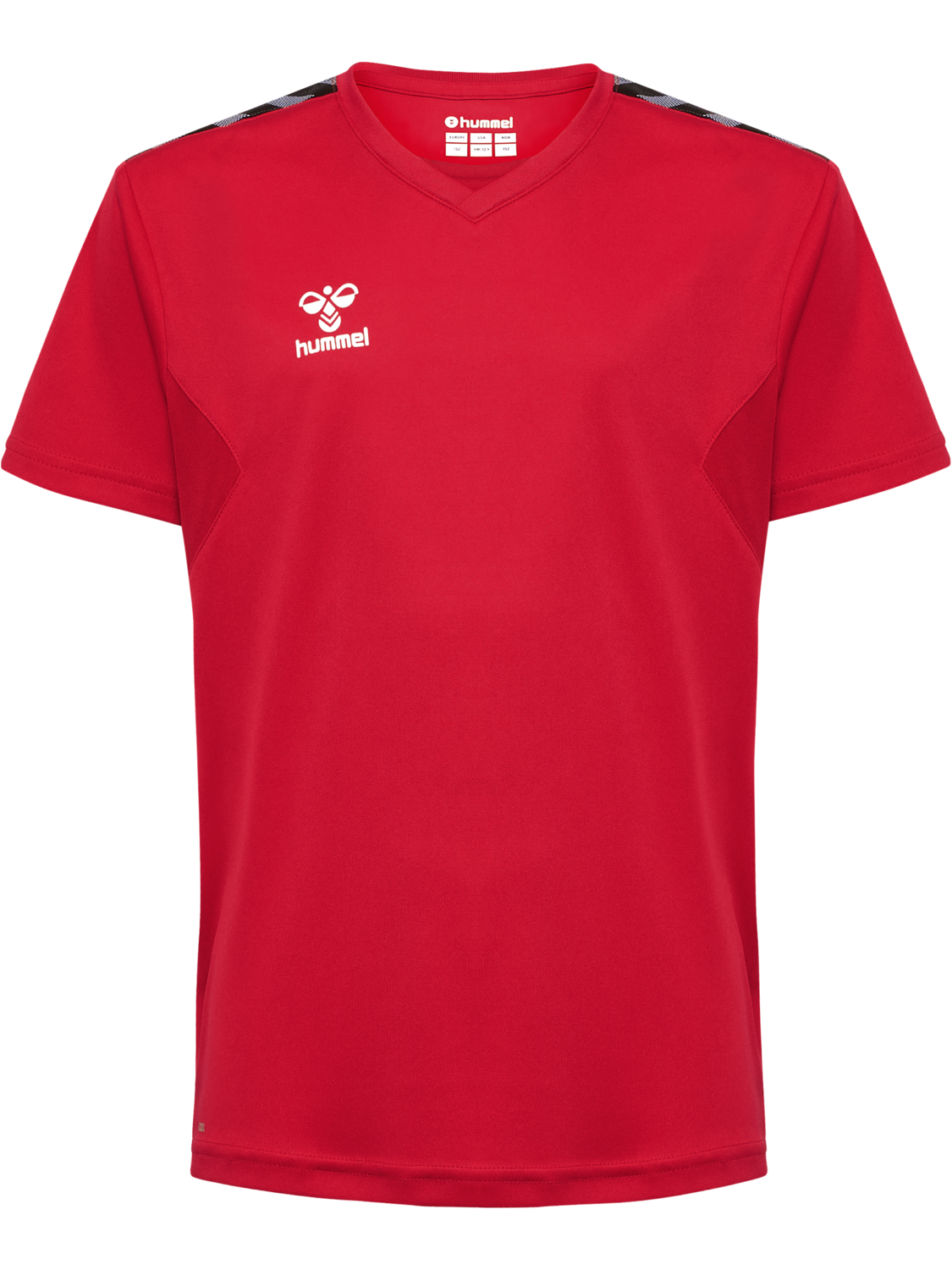 hmlAUTHENTIC PL JERSEY S/S KIDS, TRUE RED, packshot