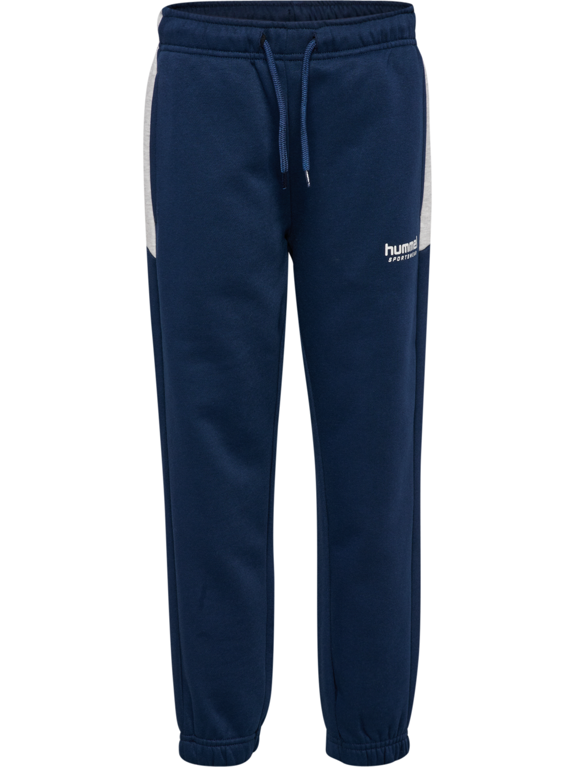 hmlJR LOOSE BLOCKED SWEATPANT, DRESS BLUES, packshot