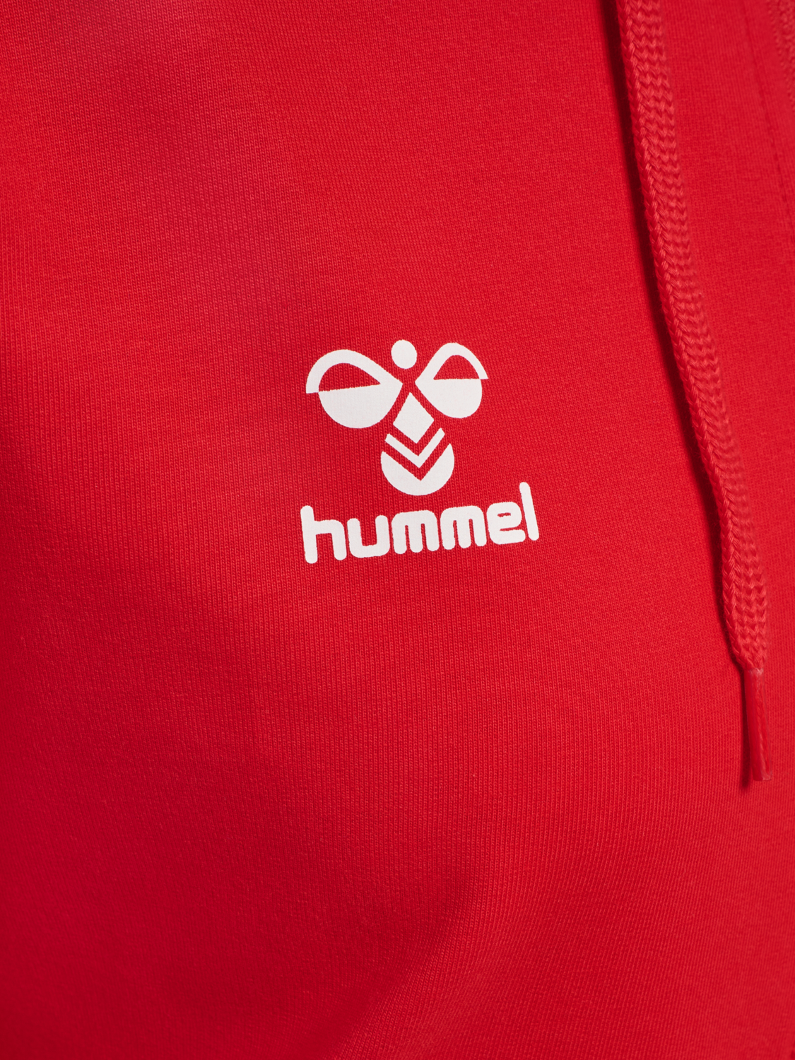 hmlGO 2.0 CHEVRON ZIP HOODIE WOMAN, TRUE RED, packshot