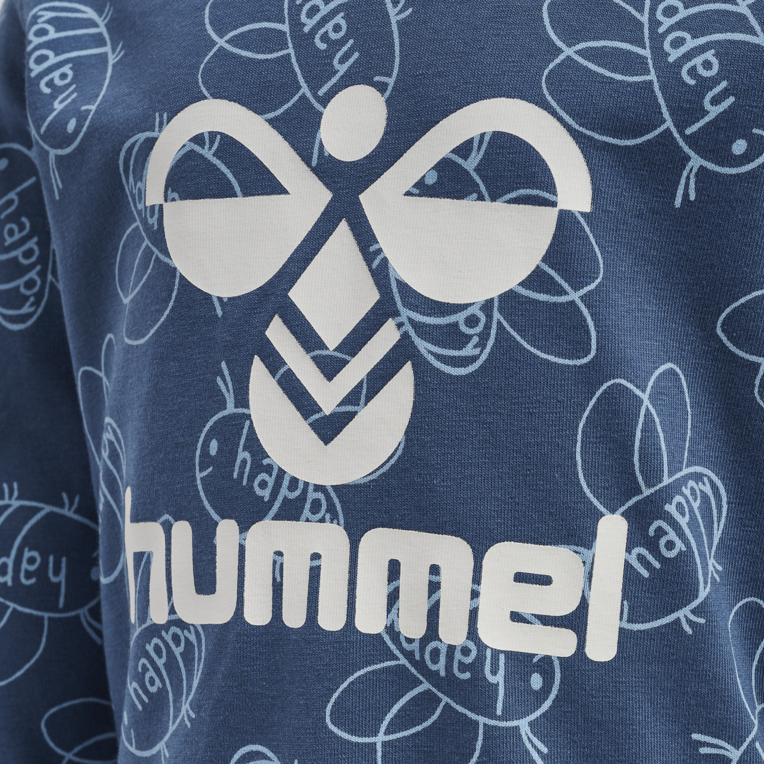 hmlCOLLIN T-SHIRT L/S, ENSIGN BLUE, packshot