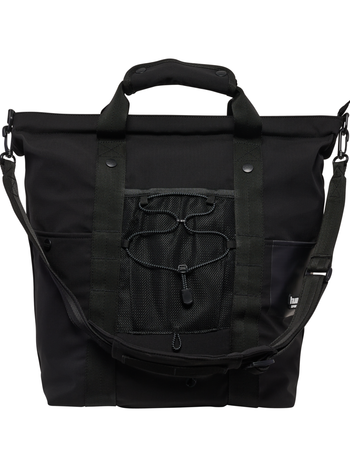 hmlTOTE BAG SPORTSWEAR, BLACK, packshot