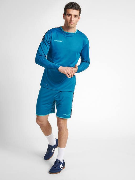 hmlAUTHENTIC POLY JERSEY L/S, CELESTIAL, model