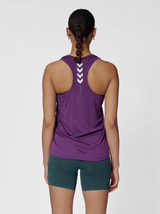 hmlTE TOLA TANKTOP, IMPERIAL PURPLE, model