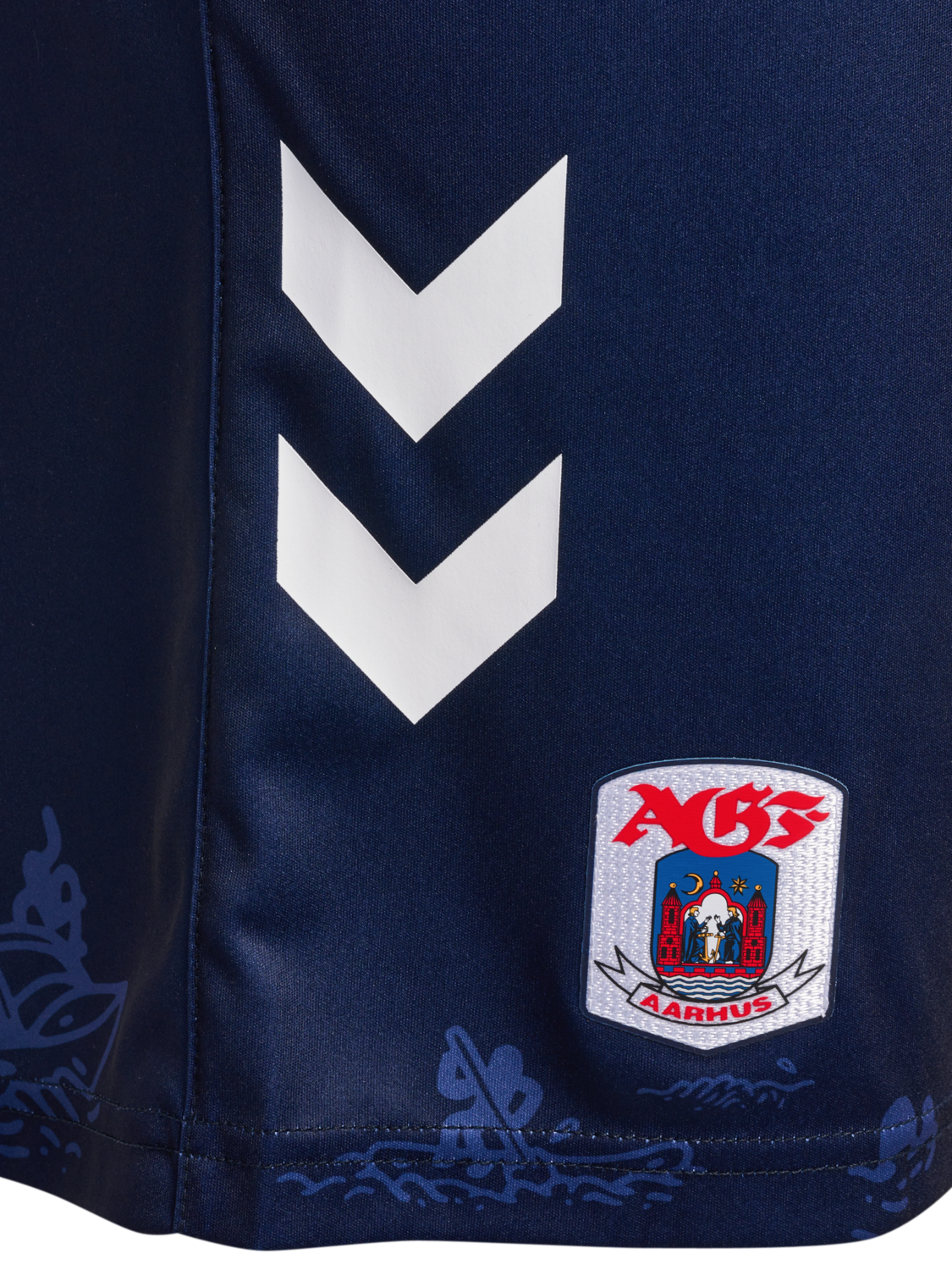 AGF 23/24 AWAY SHORTS KIDS, MARINE, packshot