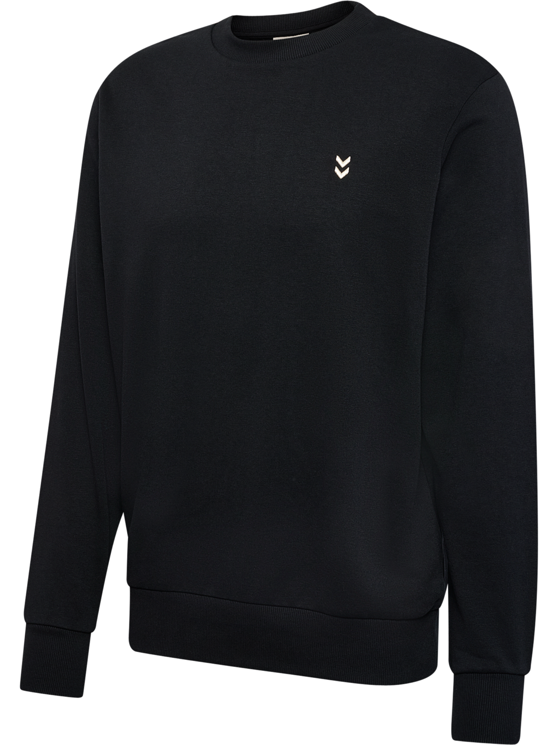 hmlPULSE SWEAT CREWNECK, BLACK, packshot