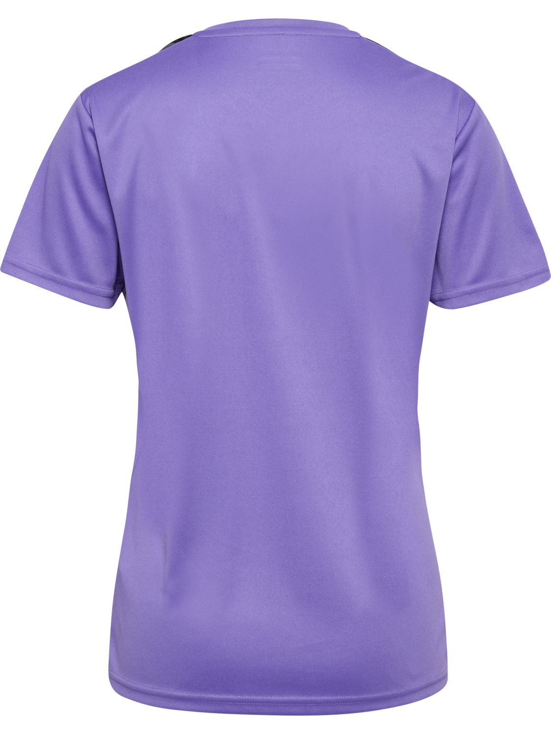 hmlAUTHENTIC PL JERSEY S/S WOMAN, DAHLIA PURPLE/ASPHALT, packshot